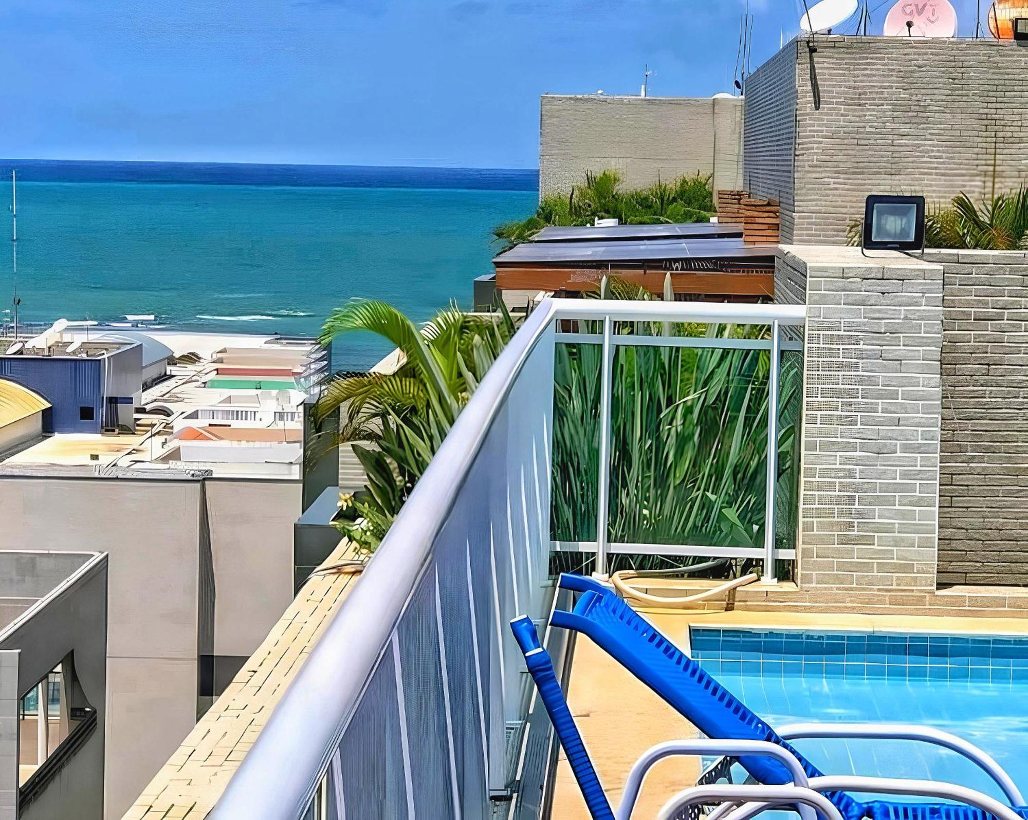 Apartamento Beira-mar Aconchego - Piscina, Ar Condicionado, Garagem, Churrasqueira, Otima Localizacao Maceió